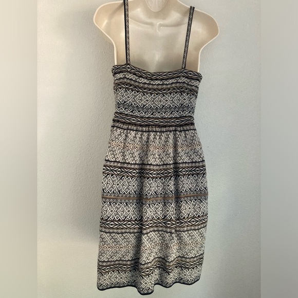 Peruvian Connection Sleeveless Geo Dress Boho Pima Cotton Women’s Size Small - Picture 10 of 11